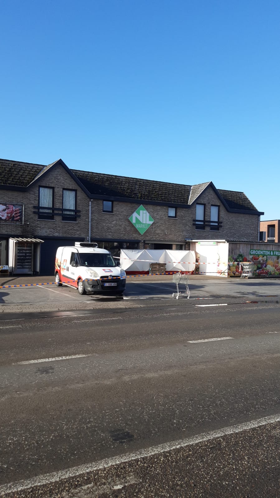 Man dood aangetroffen in Superette in Houthalen